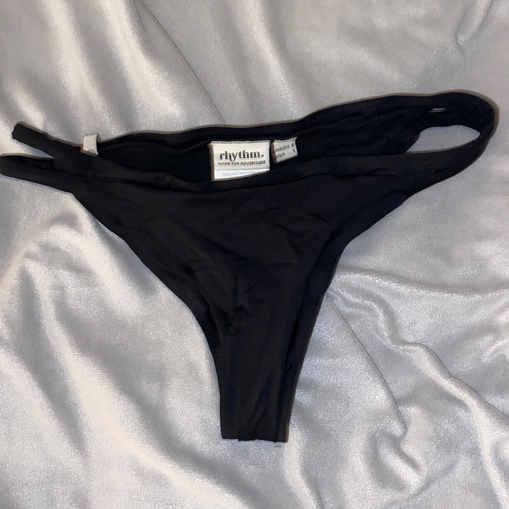 Rhythm black swimsuit bottoms